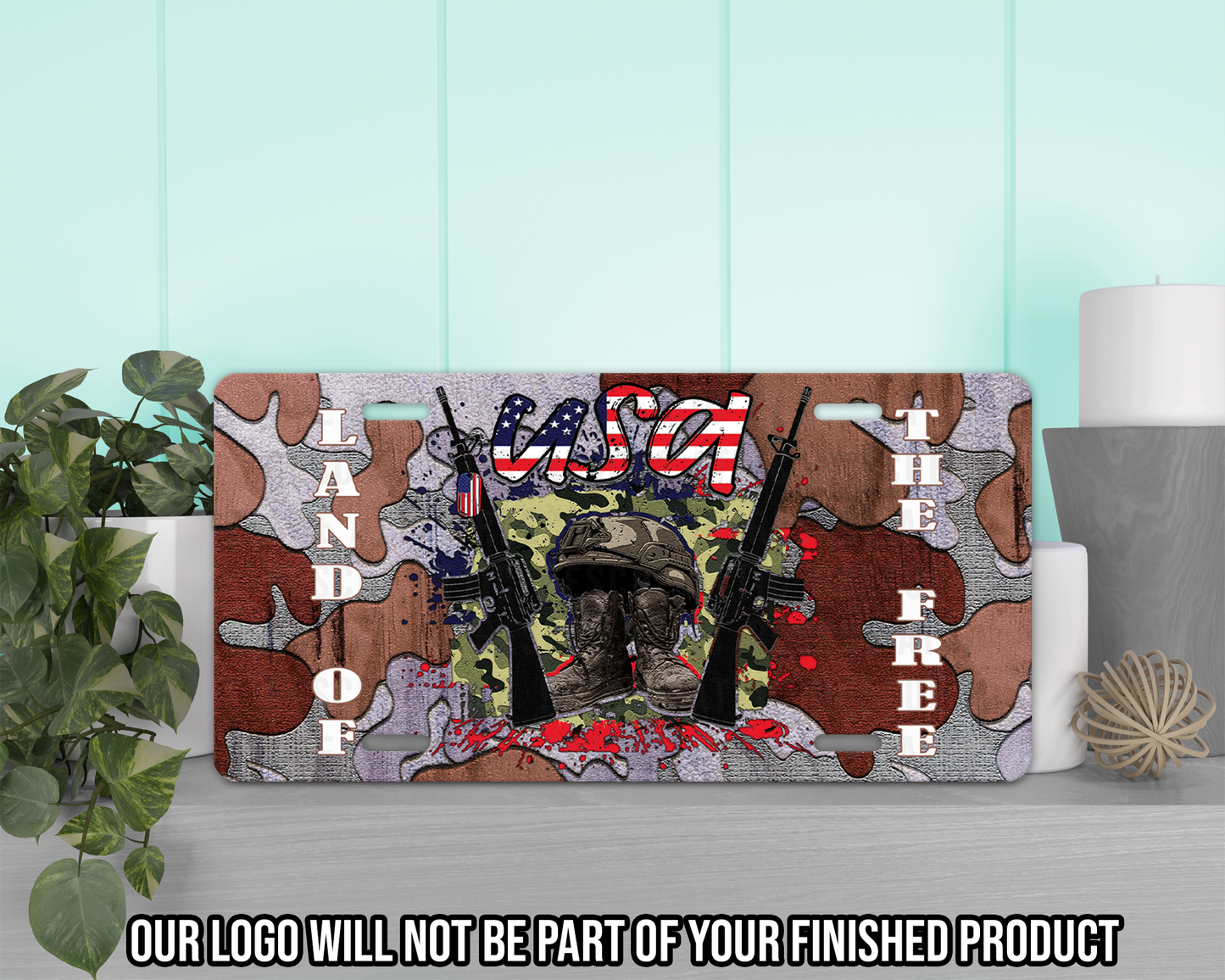 Land of the Free Vanity Tag