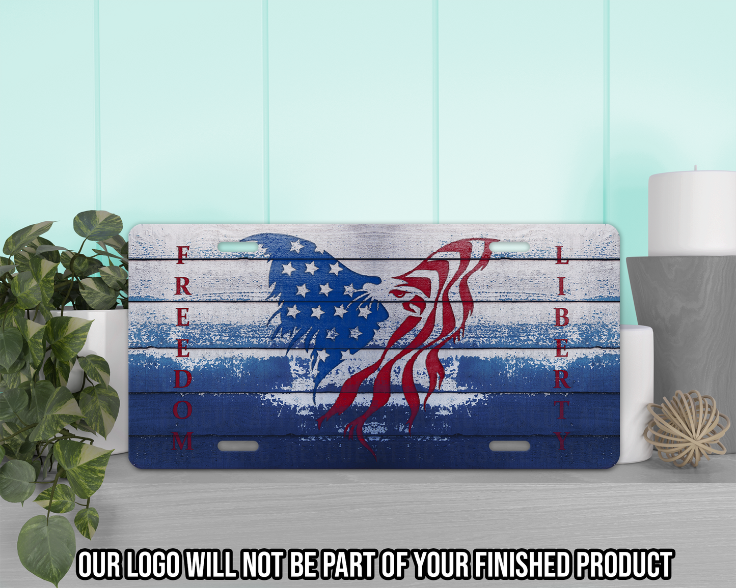 Freedom Liberty Eagle Vanity Tag