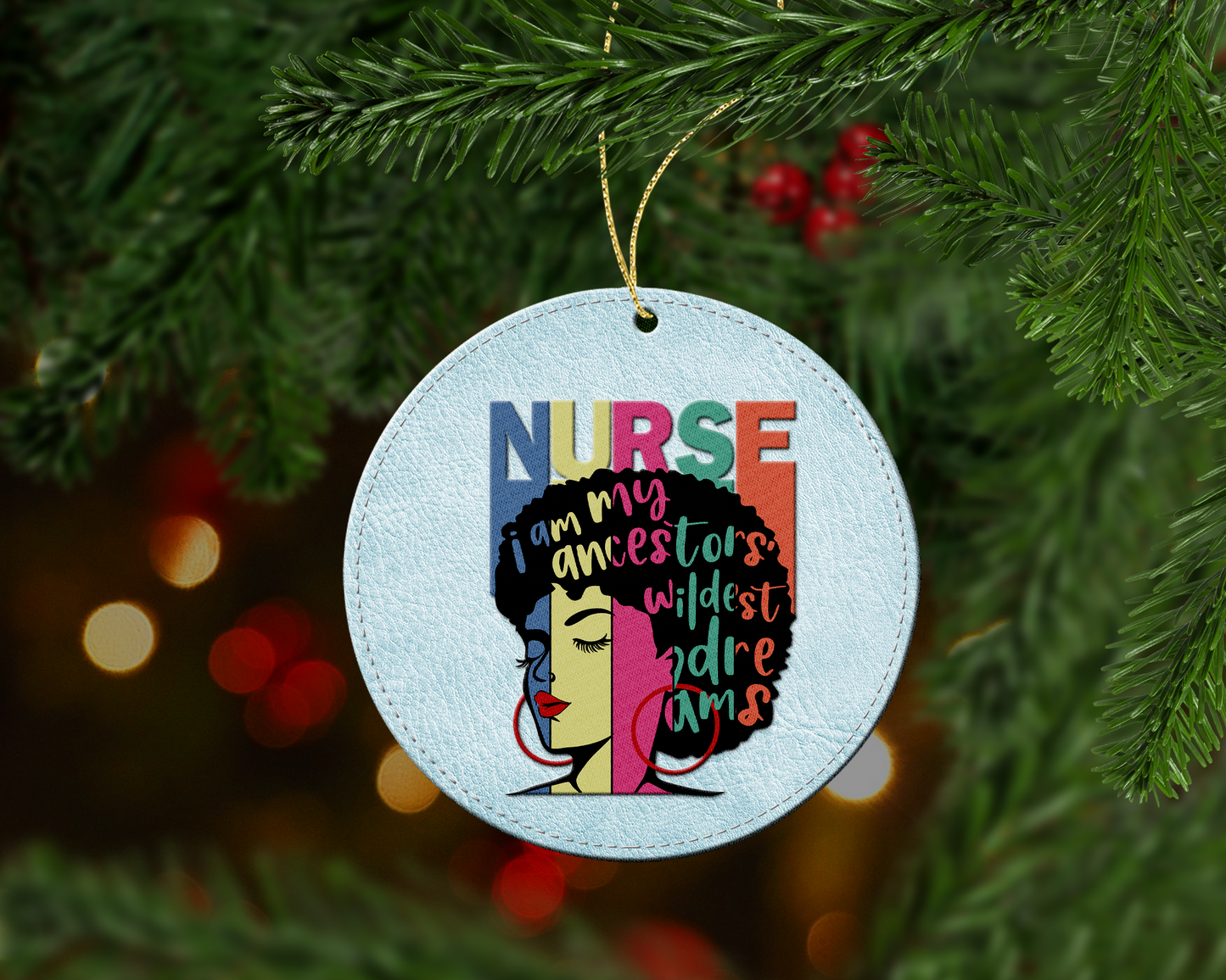 Nurse - Ancestors Dreams Christmas Ornament
