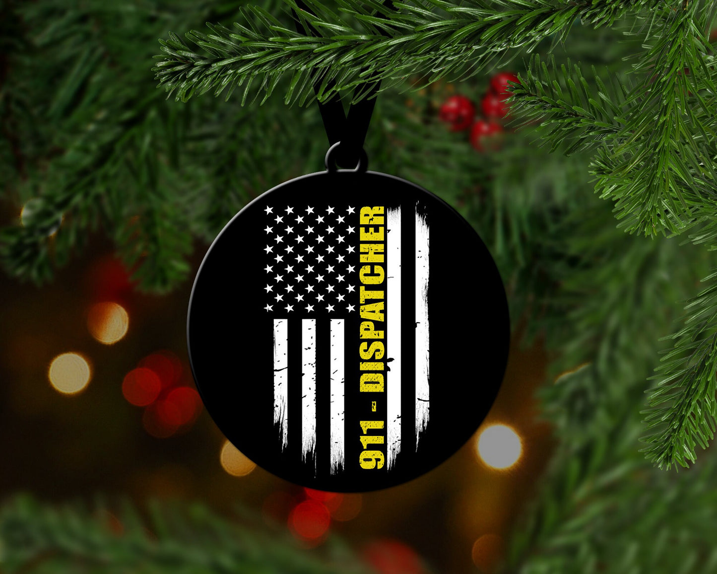 911 Dispatcher Christmas Ornament