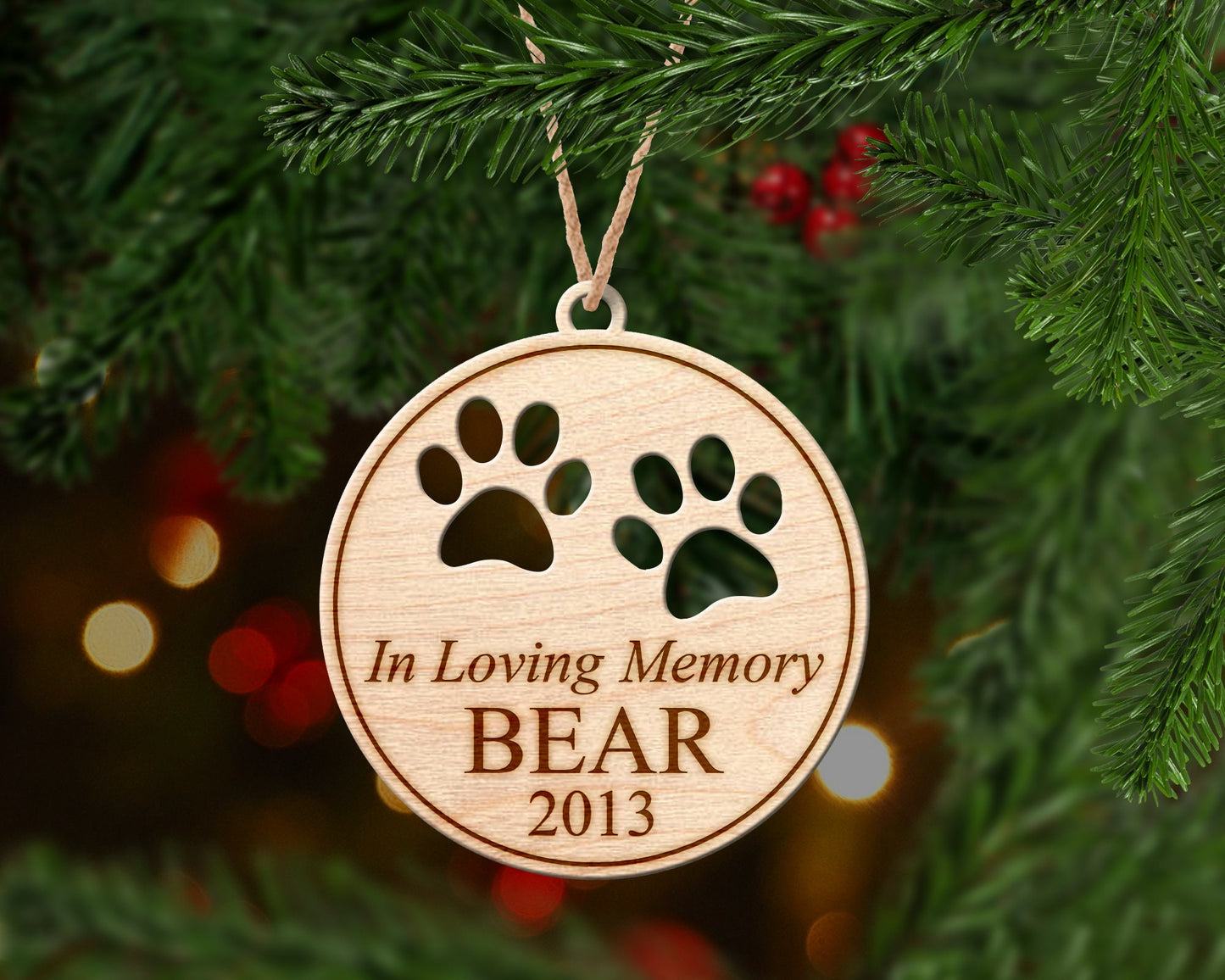 K9 Officer Memorial Ornament