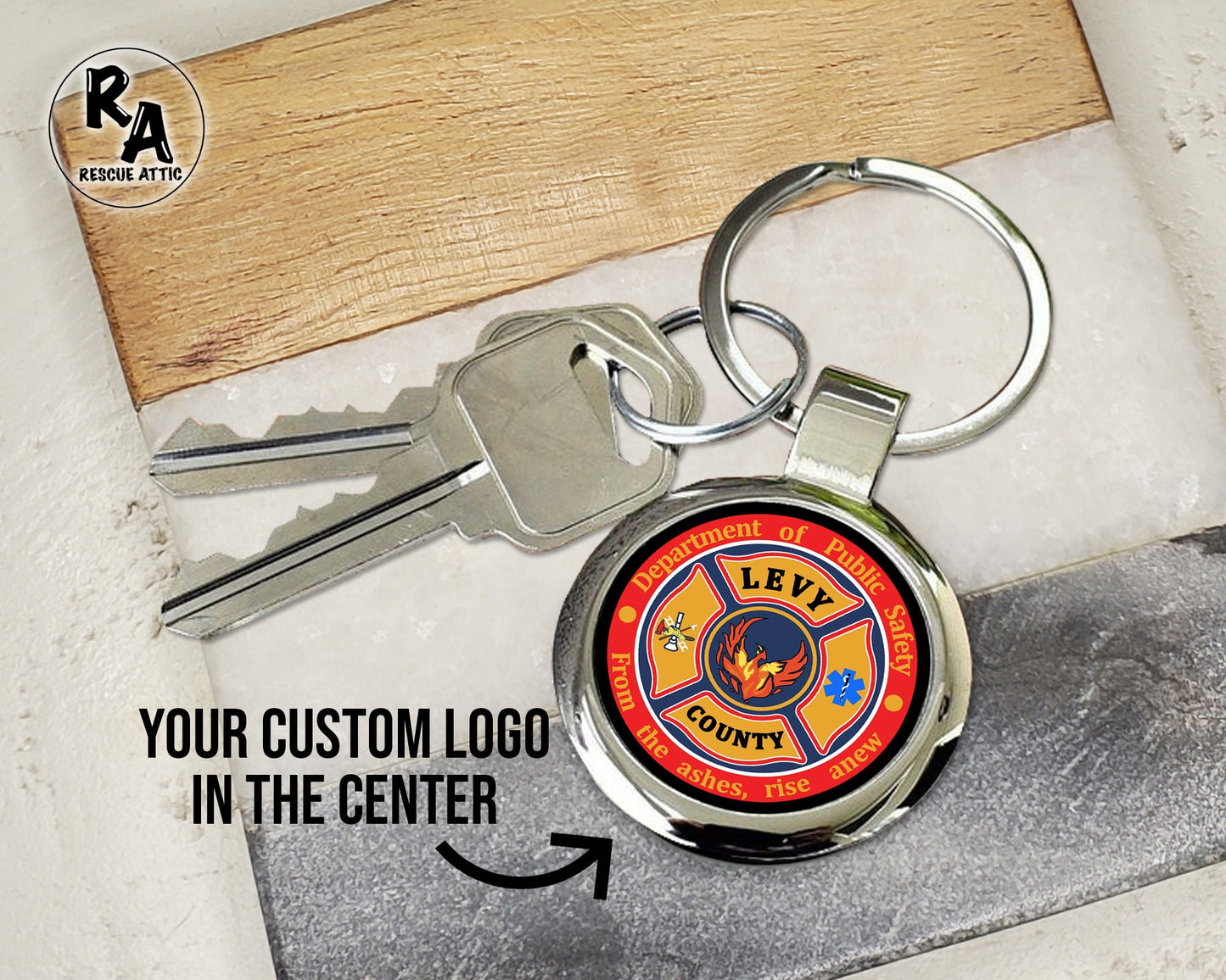 Custom Logo Keychain