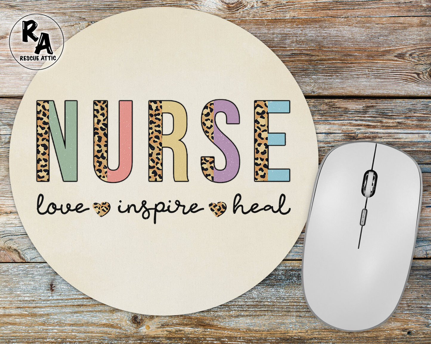 Leopard Nurse Mousepad