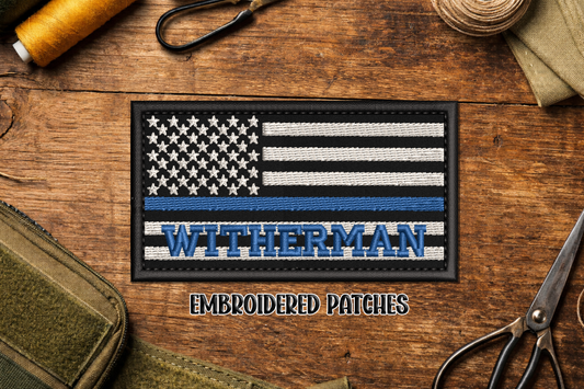 Personalized LEO Embroidered Patch