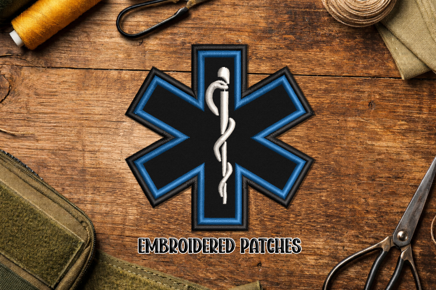 Star of Life Embroidered Patch