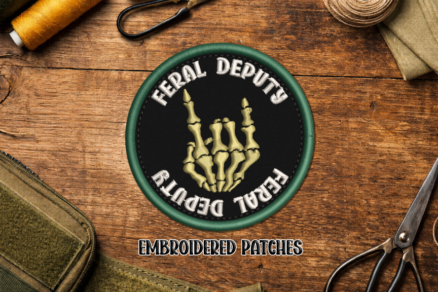 Feral Deputy Embroidered Patch