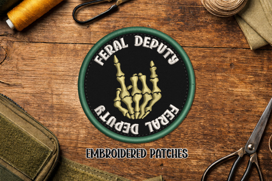 Feral Deputy Embroidered Patch