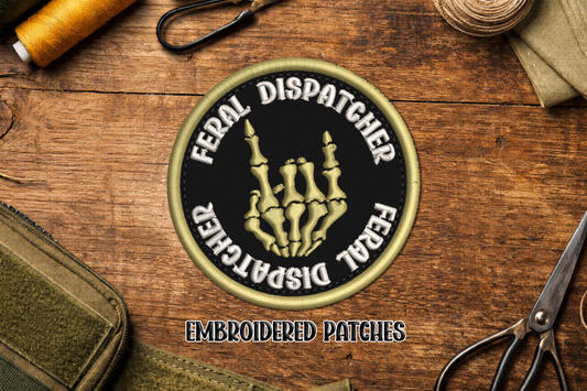 Feral Dispatcher Embroidered Patch