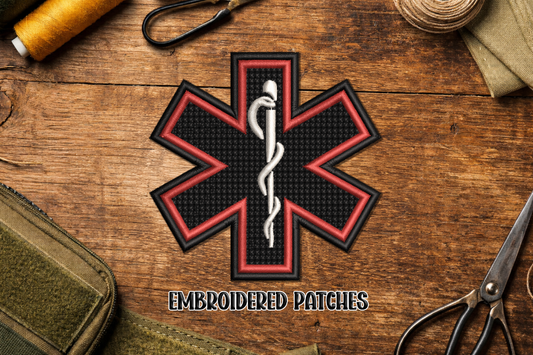 Star of Life Embroidered Patch