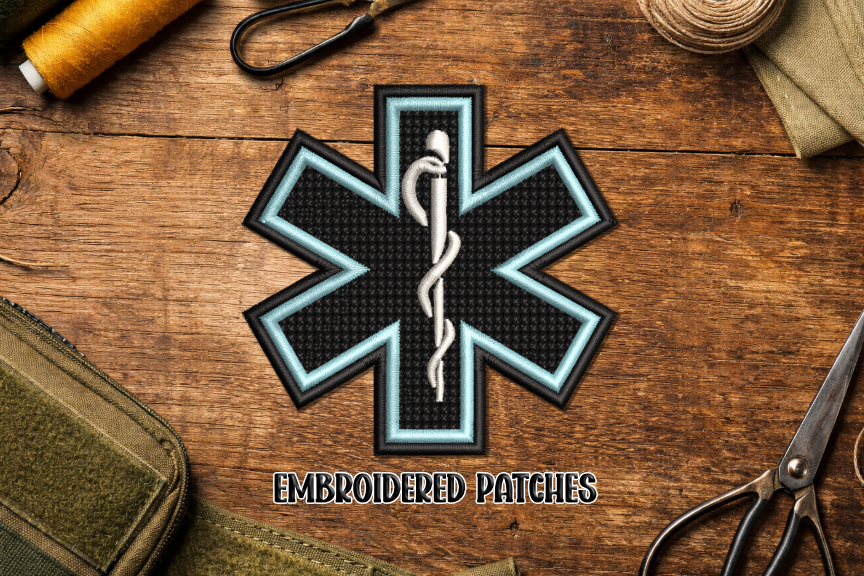 Star of Life Embroidered Patch
