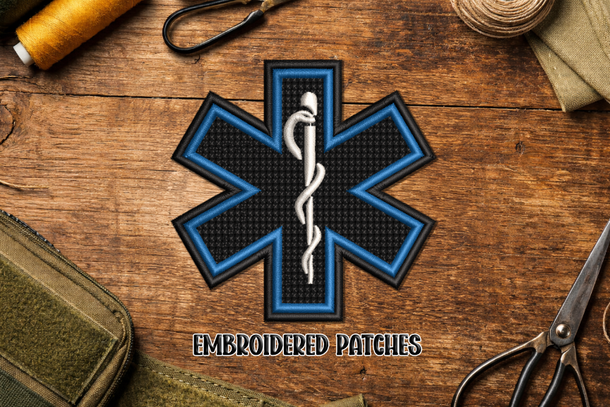 Star of Life Embroidered Patch