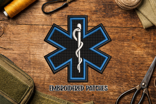 Star of Life Embroidered Patch
