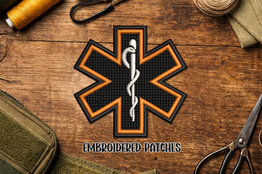Star of Life Embroidered Patch