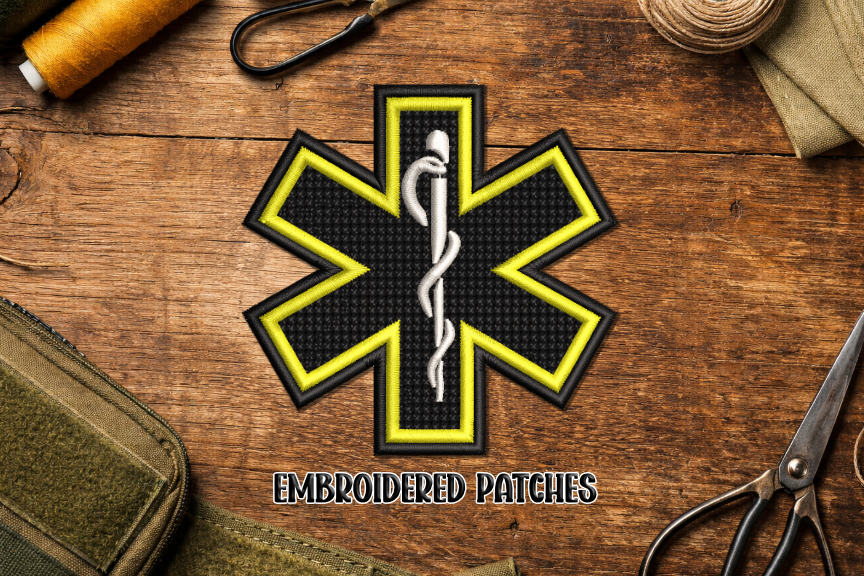 Star of Life Embroidered Patch