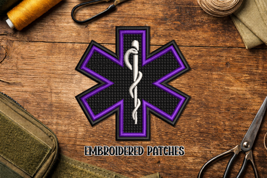 Star of Life Embroidered Patch