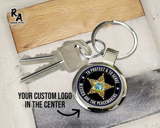 Custom Logo Blessed Are The Peacemakers