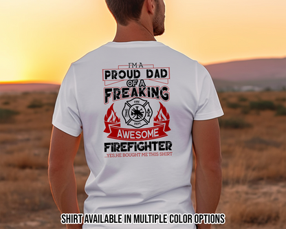 Firefighter Dad Shirt
