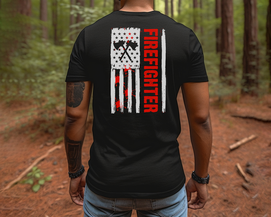 Firefighter Flag Shirt