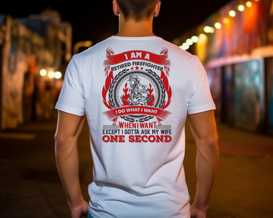 Retired Firefighter Shirt