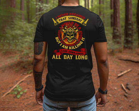 Grumpy Old Retired Firefighter Shirt