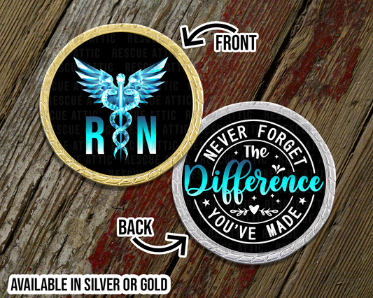 RN - Difference You've Made Challenge Coin