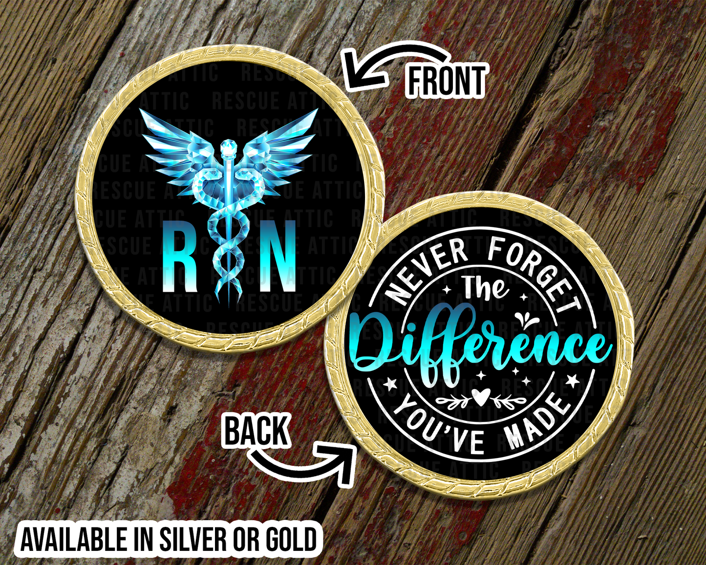 RN - Difference You've Made Challenge Coin