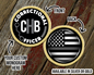 Correctional Officer Monogram Challenge Coin