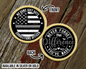 No Guns Just Guts Challenge Coin