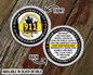 Canadian Flag Dispatcher Prayer Challenge Coin