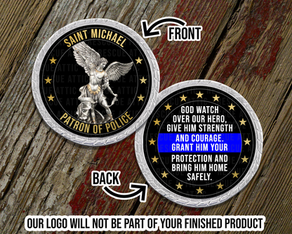Saint Michael Challenge Coin