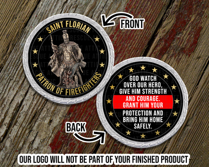 Saint Florian Challenge Coin