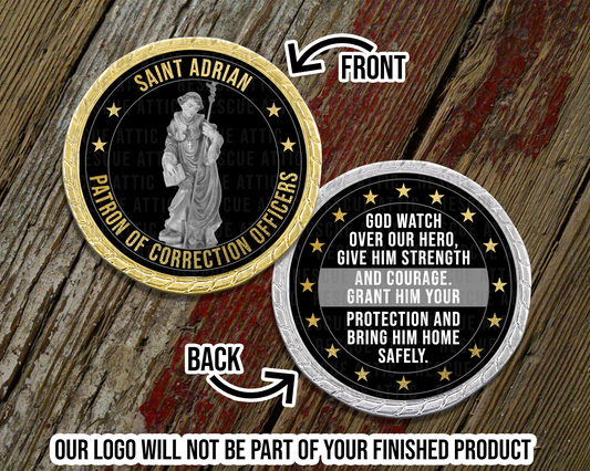 Saint Adrian Challenge Coin