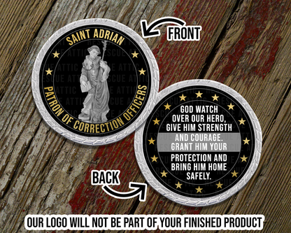 Saint Adrian Challenge Coin
