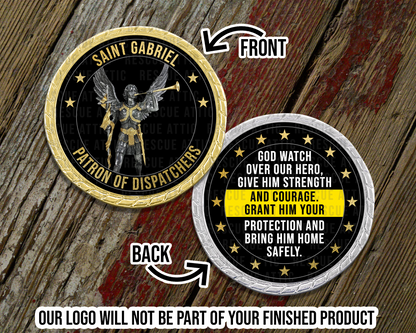 Saint Gabriel Dispatcher Challenge Coin