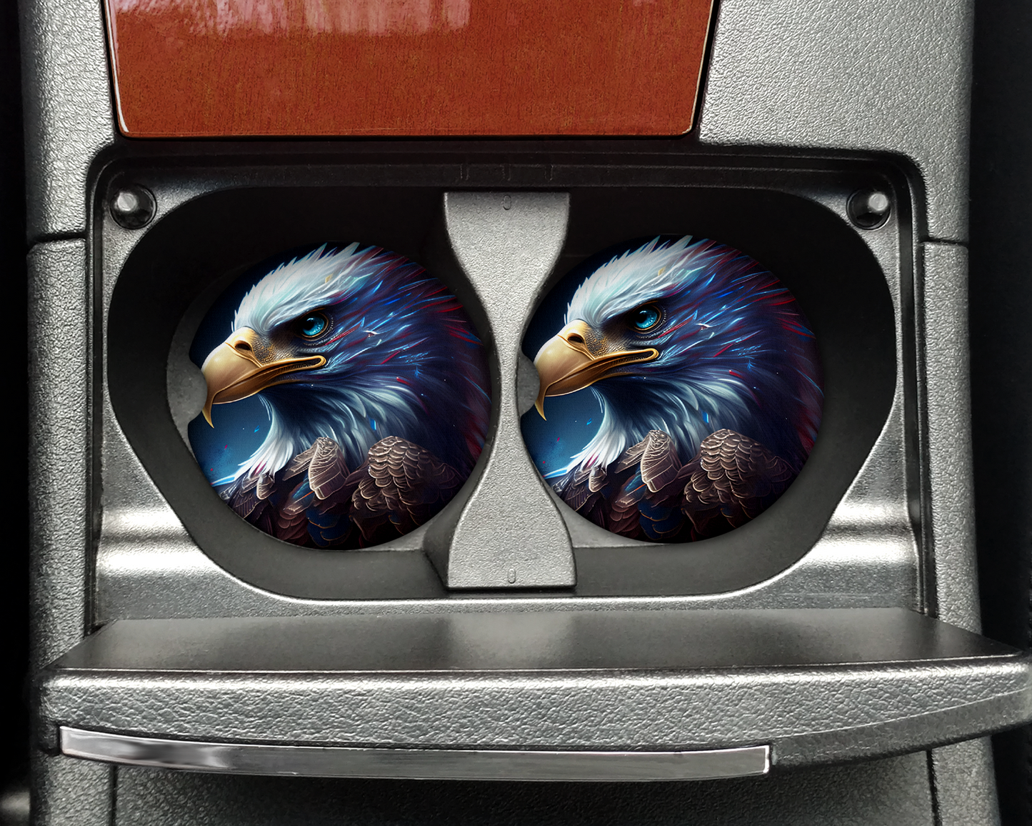 Bald Eagle Car Coaster