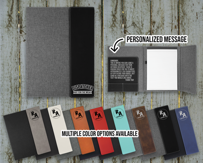 Dispatcher Not For the Weak Leatherette Portfolio