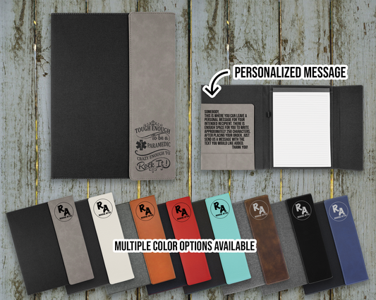 Tough Paramedic Leatherette Portfolio