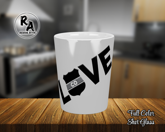 Love Corrections Officer Shield