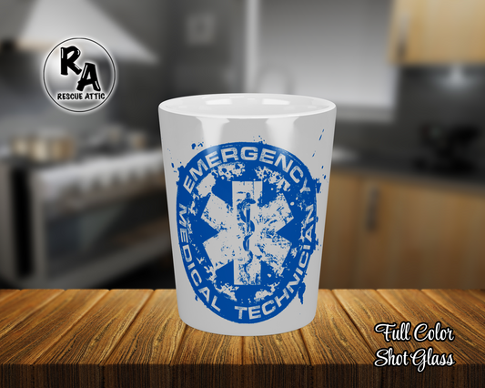 EMT Star of Life Splatter