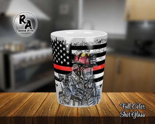 Thin Red Line Firefighter