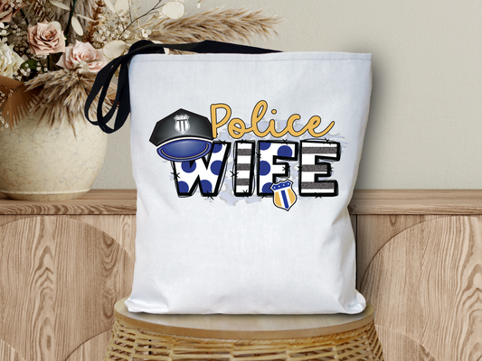 Police Wife Tote