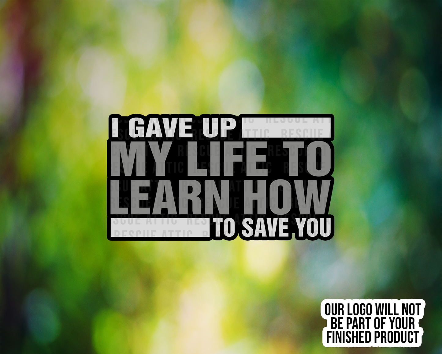 Learn How to Save You