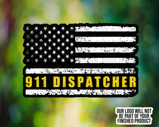 911 Dispatcher Flag