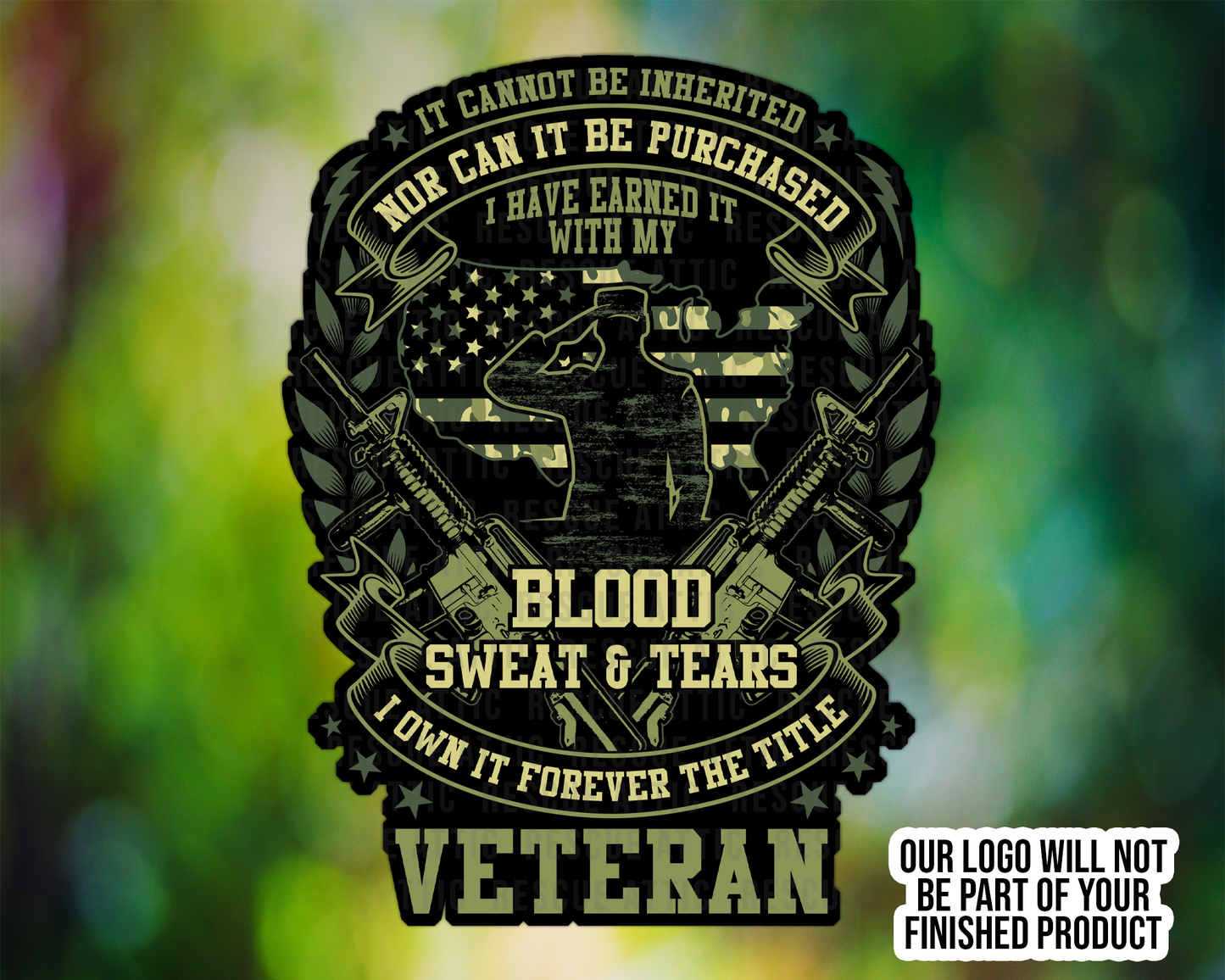 Military Veteran - Forever Own The Title