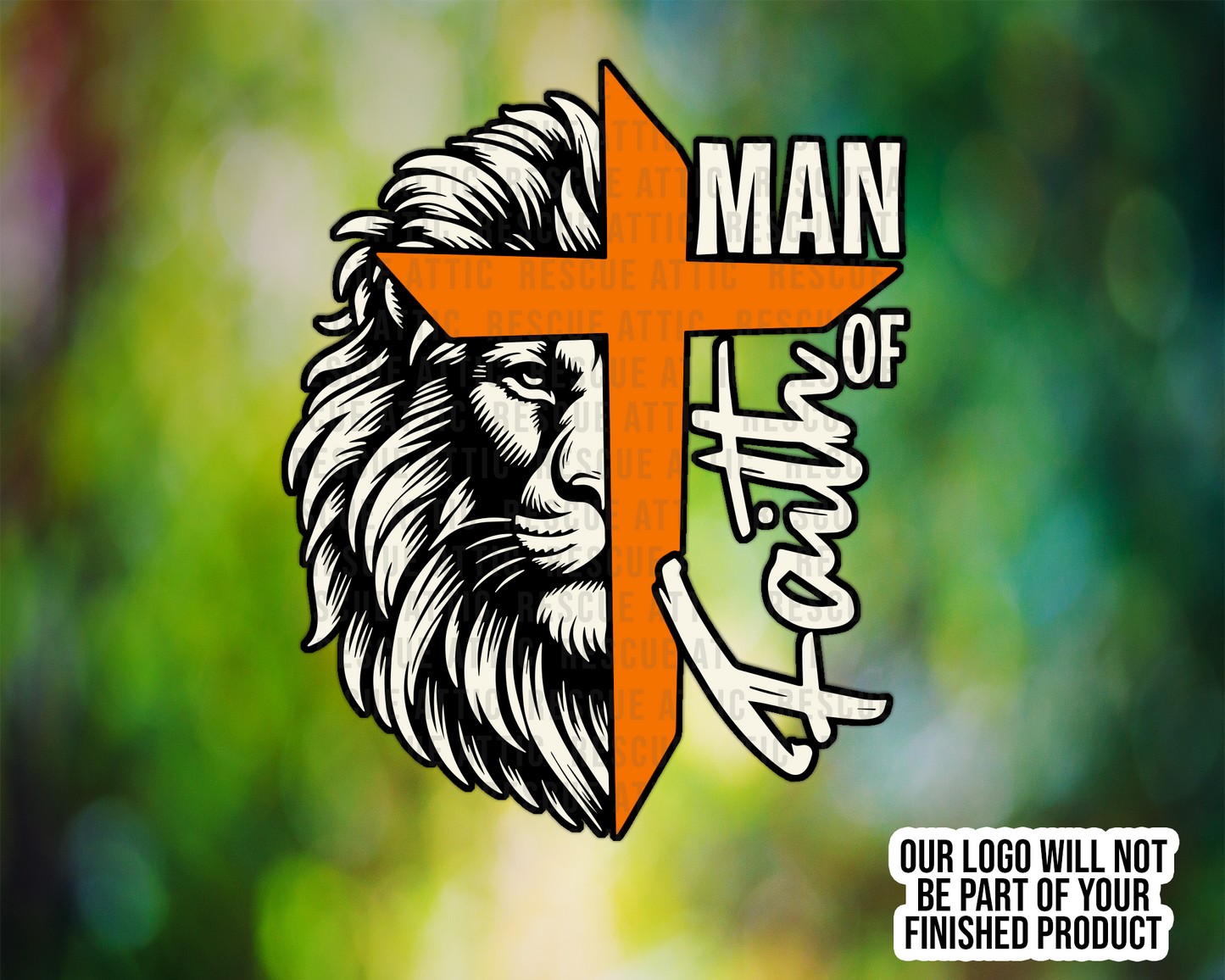 Man of Faith - Thin Orange Line