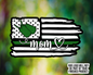 Dog Tags Military Mom Thin Line Flag