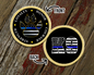 Blue Line K9 Challenge Coin