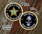 Custom Logo Protect & Serve Challenge Coin