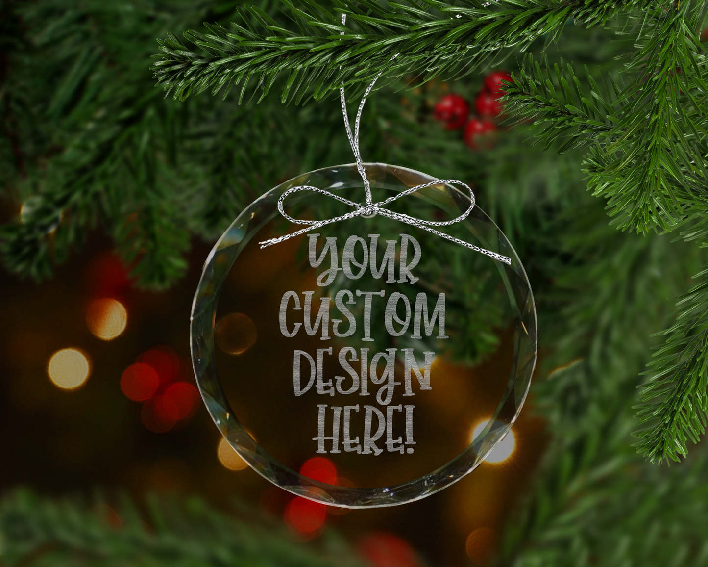 Custom Design Crystal Ornament