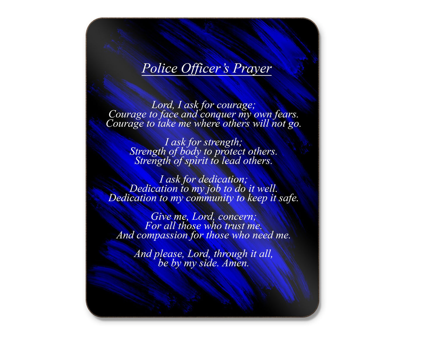 Police Officer Prayer